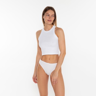 Трусы женские слипы, цвет молочный, размер 48/L