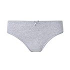 Трусы женские слипы, цвет серый, размер 50 - фото 37451754