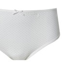 Трусы женские слипы "Горох", цвет белый, размер 56 - фото 805381493