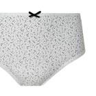 Трусы женские слипы "Веточки", цвет белый, размер 56 9541973