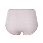 Трусы женские слипы "Лепестки", цвет бежевый, размер 50 - фото 50973902