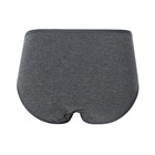 Трусы женские слипы, цвет тёмно-серый, размер 56 - фото 51530236