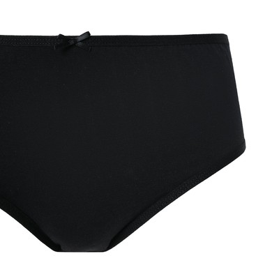 Трусы женские слипы, цвет чёрный, размер 54