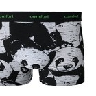 Трусы мужские боксеры Панды, цвет серый меланж, размер 48 9542018