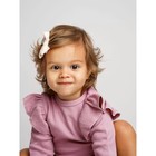 Боди детское с длинным рукавом и рюшами Amarobaby Fashion, рост 62 см, цвет розовый - Фото 3