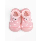 Ботиночки-носочки детские First Step Animals с дышащей подошвой, размер 24, цвет розовый - Фото 4