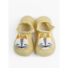 Ботиночки-носочки детские First Step Cat с дышащей подошвой, размер 23, цвет жёлтый - Фото 6
