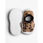 Ботиночки-носочки детские First Step Pure Dark Leo с дышащей подошвой, размер 23 - Фото 5