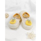 Ботиночки-носочки детские First Step Pure Pineapple с дышащей подошвой, размер 23, цвет бежевый - Фото 2