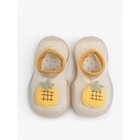Ботиночки-носочки детские First Step Pure Pineapple с дышащей подошвой, размер 23, цвет бежевый - Фото 7