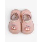 Ботиночки-носочки детские First Step Pure Pink с дышащей подошвой, размер 24, цвет розовый - Фото 4