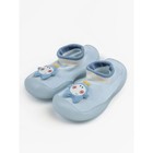 Ботиночки-носочки детские First Step Pure Star с дышащей подошвой, размер 23, цвет голубой - Фото 2
