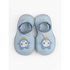 Ботиночки-носочки детские First Step Pure Star с дышащей подошвой, размер 23, цвет голубой - Фото 4