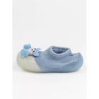 Ботиночки-носочки детские First Step Pure Toys с дышащей подошвой, размер 23, цвет голубой - Фото 3