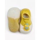 Ботиночки-носочки детские First Step Pure Toys с дышащей подошвой, размер 22, цвет жёлтый - Фото 5
