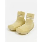 Ботиночки-носочки детские First Step с дышащей подошвой, размер 23, цвет жёлтый - Фото 2