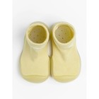 Ботиночки-носочки детские First Step с дышащей подошвой, размер 23, цвет жёлтый - Фото 4