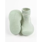 Ботиночки-носочки детские First Step с дышащей подошвой, размер 24, цвет зелёный - Фото 4