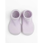 Ботиночки-носочки детские First Step с дышащей подошвой, размер 23, цвет лавандовый - Фото 4