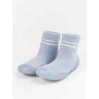 Ботиночки-носочки детские First Step с дышащей подошвой, размер 24, цвет фиолетовый - Фото 2