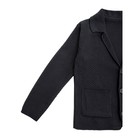 Жакет вязаный для мальчика Pure Love, School, рост 152-158 см, цвет чёрный - Фото 10