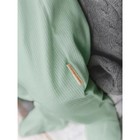 Комбинезон (слип) молнии детский Fashion, рост 62 см цвет зелёный - фото 27797080