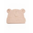 Комбинезон детский с шапочкой Fashion, рост 68 см, цвет бежевый - фото 27797088