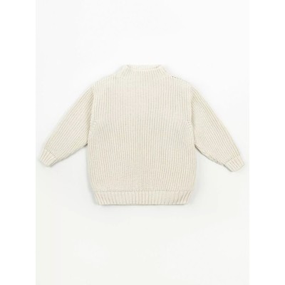 Свитер для девочки Amarobaby Knit Soft, рост 146 см, цвет молочный