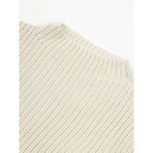 Свитер для девочки Knit Soft, рост 146 см, цвет молочный - Фото 4