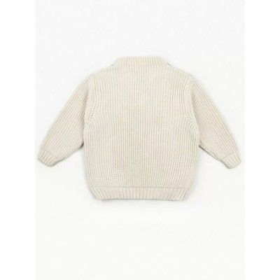 Свитер для девочки Amarobaby Knit Soft, рост 146 см, цвет молочный