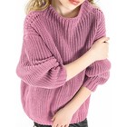 Свитер для девочки Knit Soft, рост 122 см, цвет розовый - Фото 2