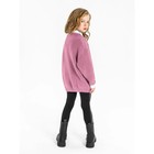 Свитер для девочки Knit Soft, рост 122 см, цвет розовый - Фото 6