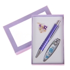 Набор подарочный 3в1: ручка, брошь цветочки, кусачки, цвета МИКС - Фото 3