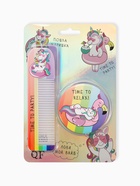 Подарочный набор «Единорог», зеркало, расчёска - Фото 5