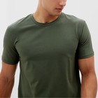 Футболка мужская MINAKU "Map" , цвет хаки, р-р 48 9556827