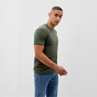 Футболка мужская MINAKU "Map" , цвет хаки, р-р 54 9556830