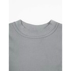 Топ для девочки с короткими рукавами на завязках Generation, рост 140 см, цвет серый - Фото 4