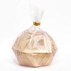 Свеча фигурная "Многоугольник", 5х5 см, золото - фото 24533997