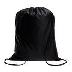Мешок для обуви Calligrata на шнурке, однотонный, размер 49×0.5×41 см, чёрный - Фото 2