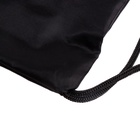 Мешок для обуви Calligrata на шнурке, однотонный, размер 49×0.5×41 см, чёрный - Фото 4