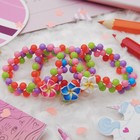 Браслет детский "Выбражулька" цветок лилии, цвет МИКС - Фото 1