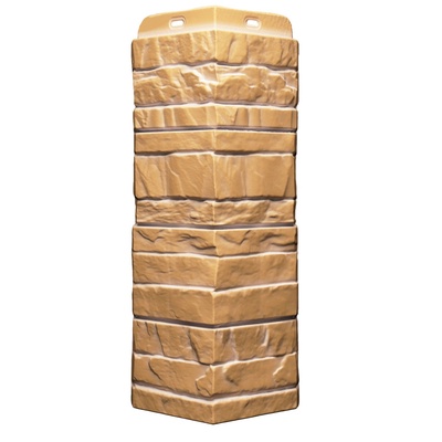 Угол для фасадных панелей DÖCKE LUX ROCKY, цвет пекан