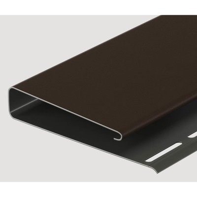 Наличник для сайдинга DÖCKE PREMIUM, 75 мм, цвет шоколад