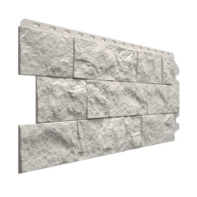 Панель фасадная DÖCKE PREMIUM FELS, 1052×425 мм, цвет арктик