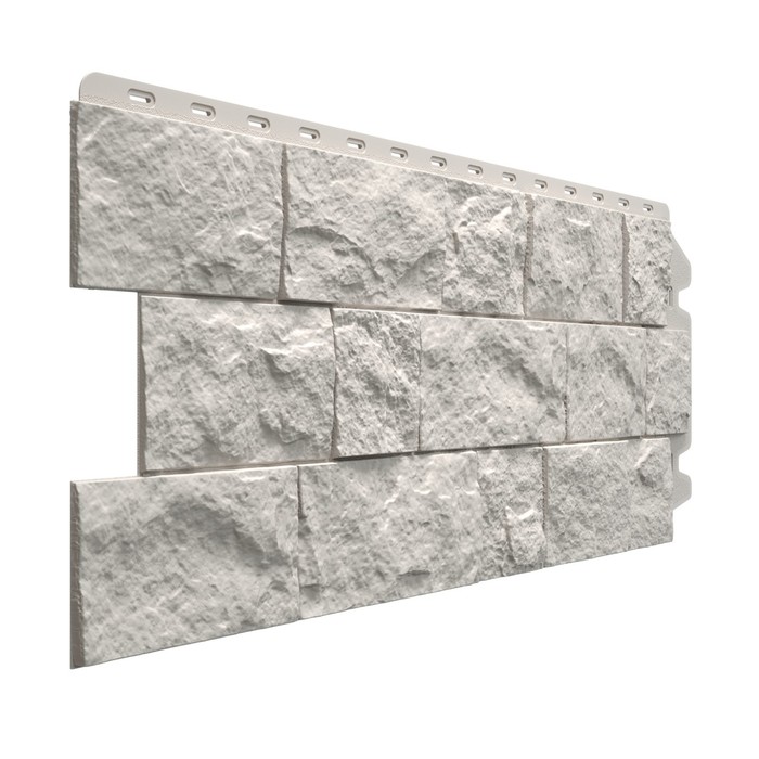 Панель фасадная DÖCKE PREMIUM FELS, 1052×425 мм, цвет арктик - Фото 1