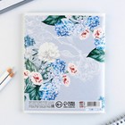 Тетрадь в клетку, 96 л., А5, на скрепке, блок №1, Flowers blossom 9459977
