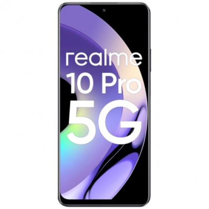 Смартфон Realme 10 Pro 5G, 6.72", 8Гб, 256Гб, 108Мп, 16Мп, 2sim, 5000мАч, черный - фото 51325827