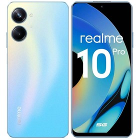 Смартфон Realme 10 Pro 5G, 6.72', 8Гб, 256Гб, 108Мп, 16Мп, 2sim, 5000мАч, голубой