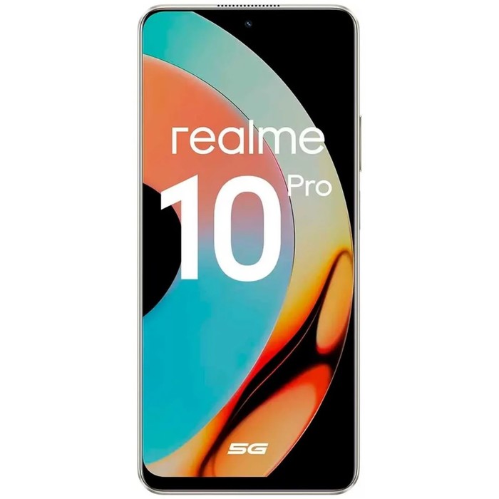 Смартфон Realme 10 Pro 5G, 6.72", 8Гб, 256Гб, 108Мп, 16Мп, 2sim, 5000мАч, золотистый - фото 51325836