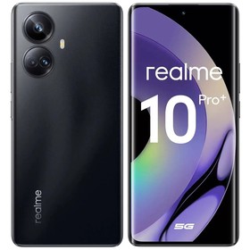 Смартфон Realme 10 Pro+ 5G, 6.7", 12Гб, 256Гб, 108Мп, 16Мп, 2sim, 5000мАч, черный 9535426